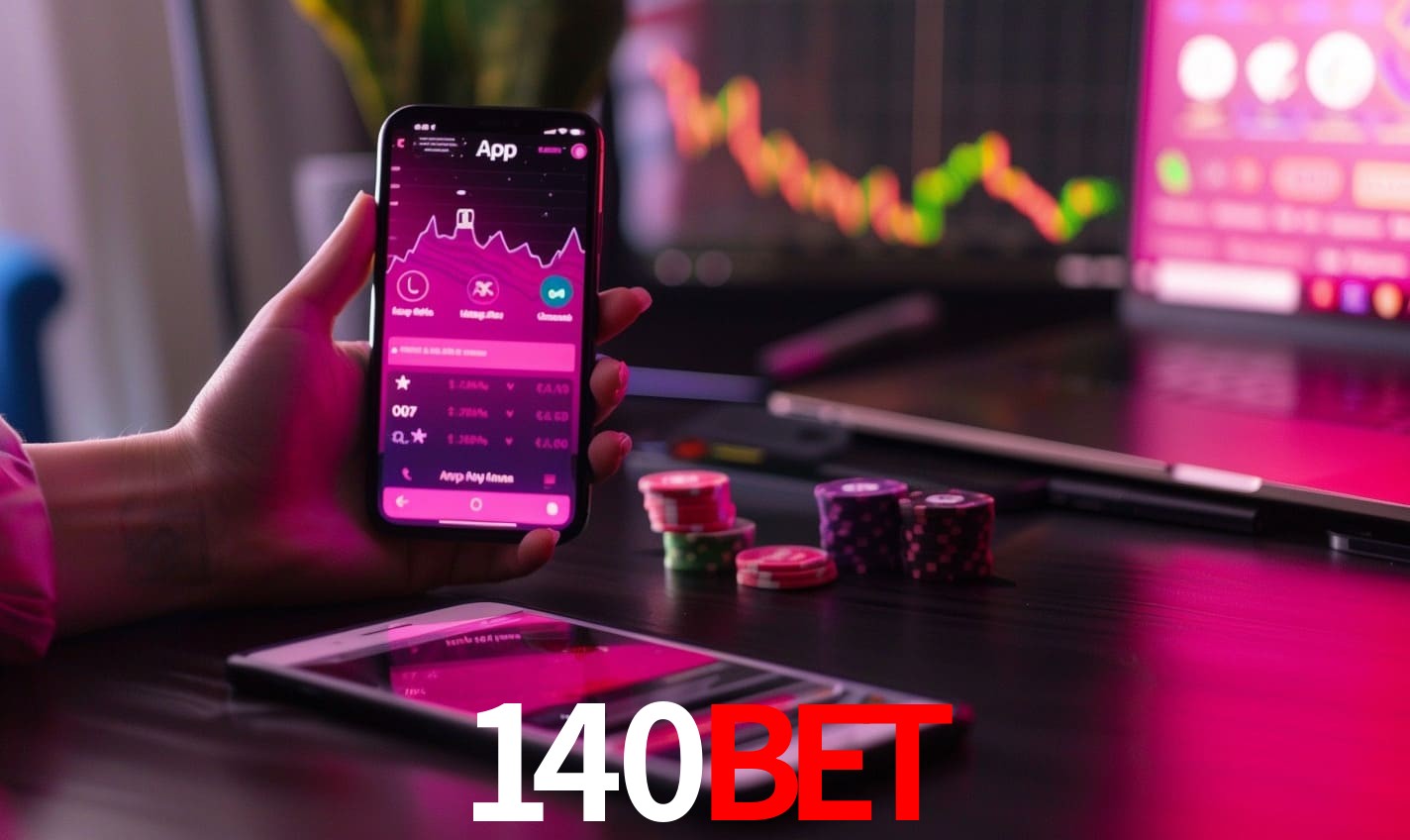 Recursos Exclusivos do App 140BET - Modo Offline, Login Biométrico